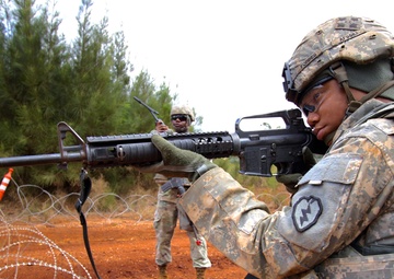 40th CSC Trains to Defend Their Ability to Sustain!