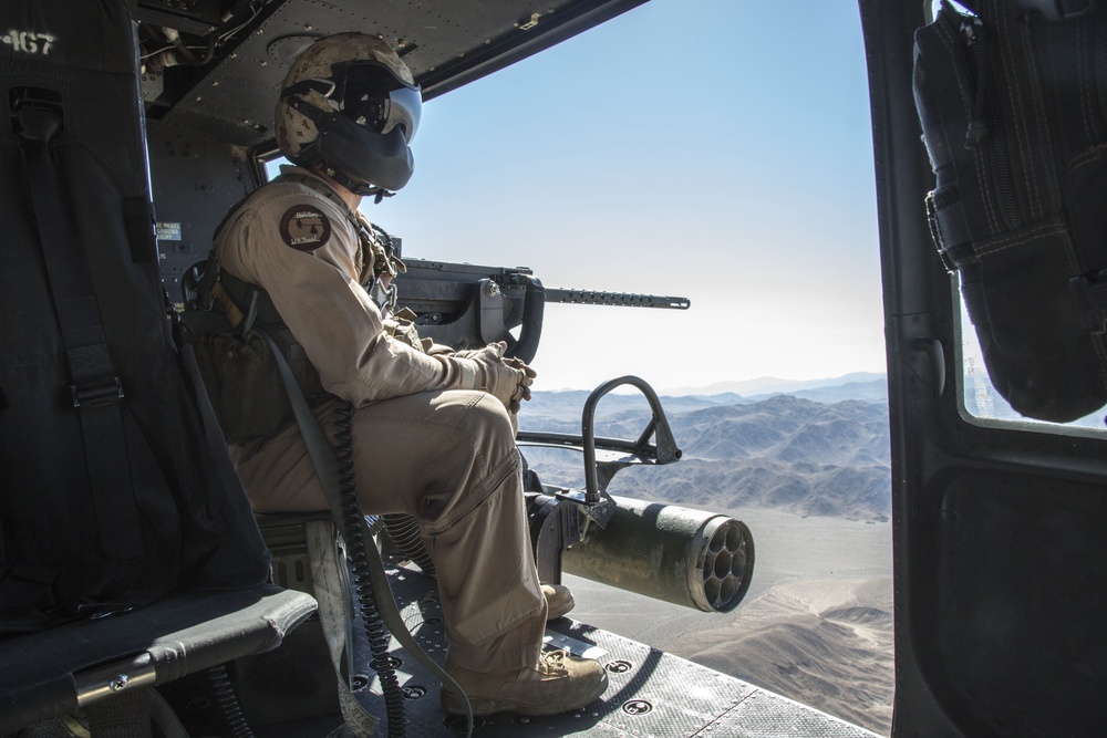 ITX 5-17 UH-1Y Huey Close Air Support Drills