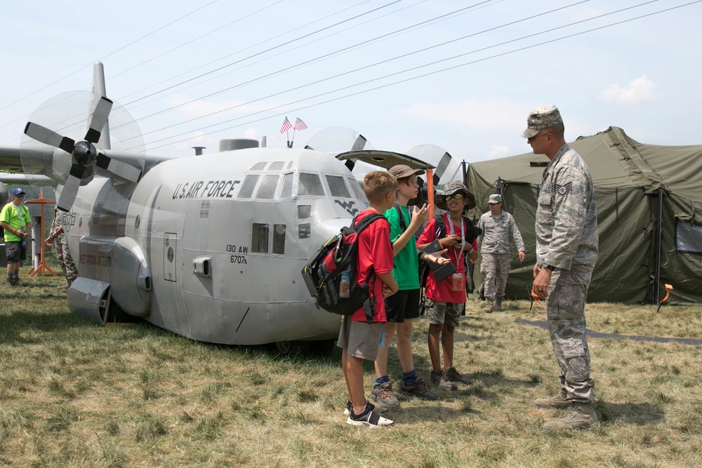 National Boy Scout Jamboree Military Exhibition