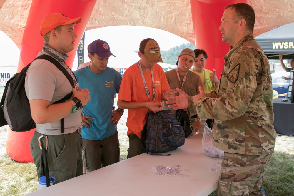 National Boy Scout Jamboree Military Exhibition