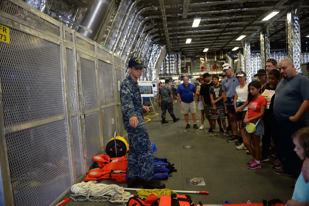 USS Gabrielle Giffords (LCS-10) General Public Visitation