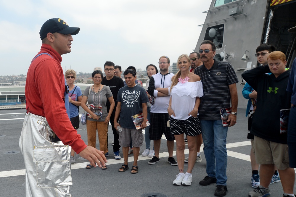 USS Gabrielle Giffords (LCS-10) General Public Visitation