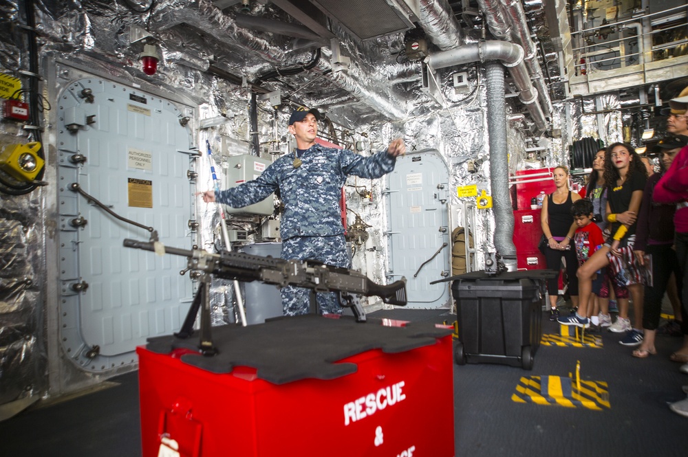 USS Gabrielle Giffords (LCS-10) General Public Visitation