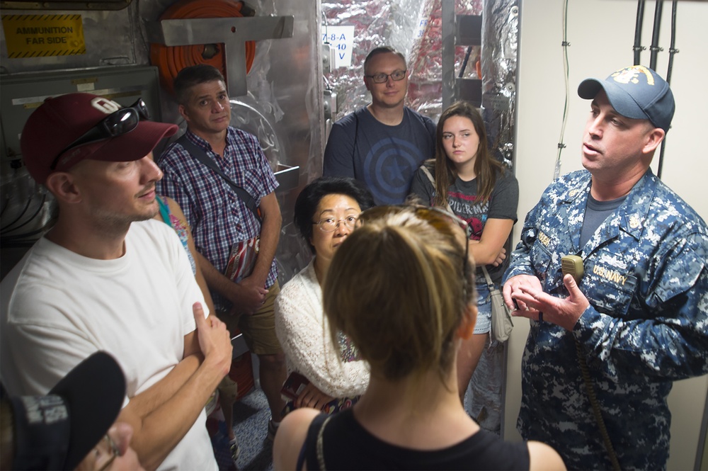 USS Gabrielle Giffords (LCS-10) General Public Visitation