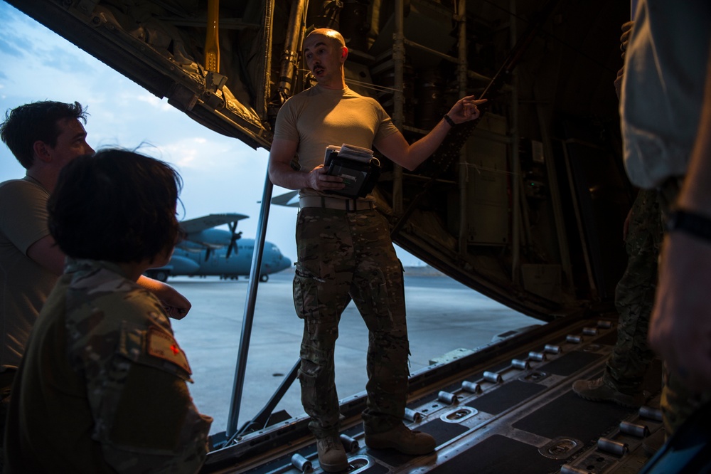 75th Expeditionary Airlift Squadron Conducts Air Drop