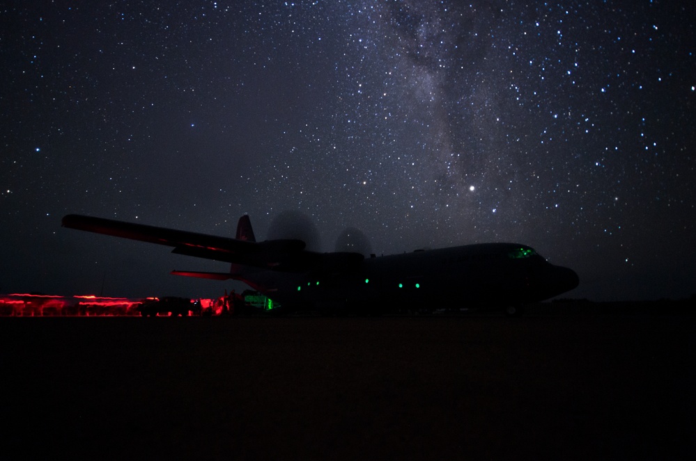 75th Expeditionary Airlift Squadron Conducts Air Drop