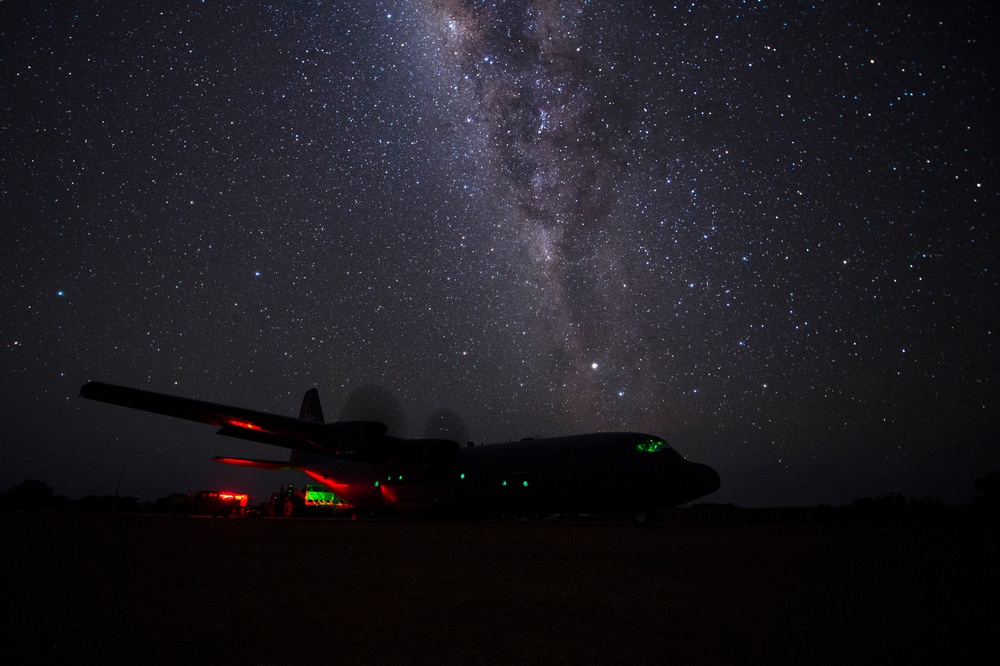 75th Expeditionary Airlift Squadron Conducts Air Drop