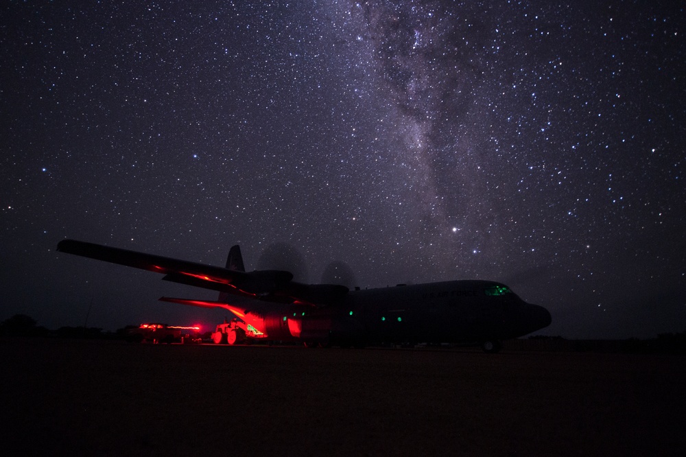 75th Expeditionary Airlift Squadron Conducts Air Drop