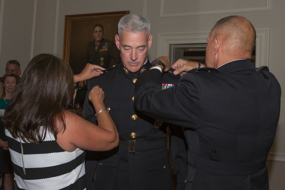 Maj. Gen. Brian D. Beaudreault Promotion to Lt. Gen.