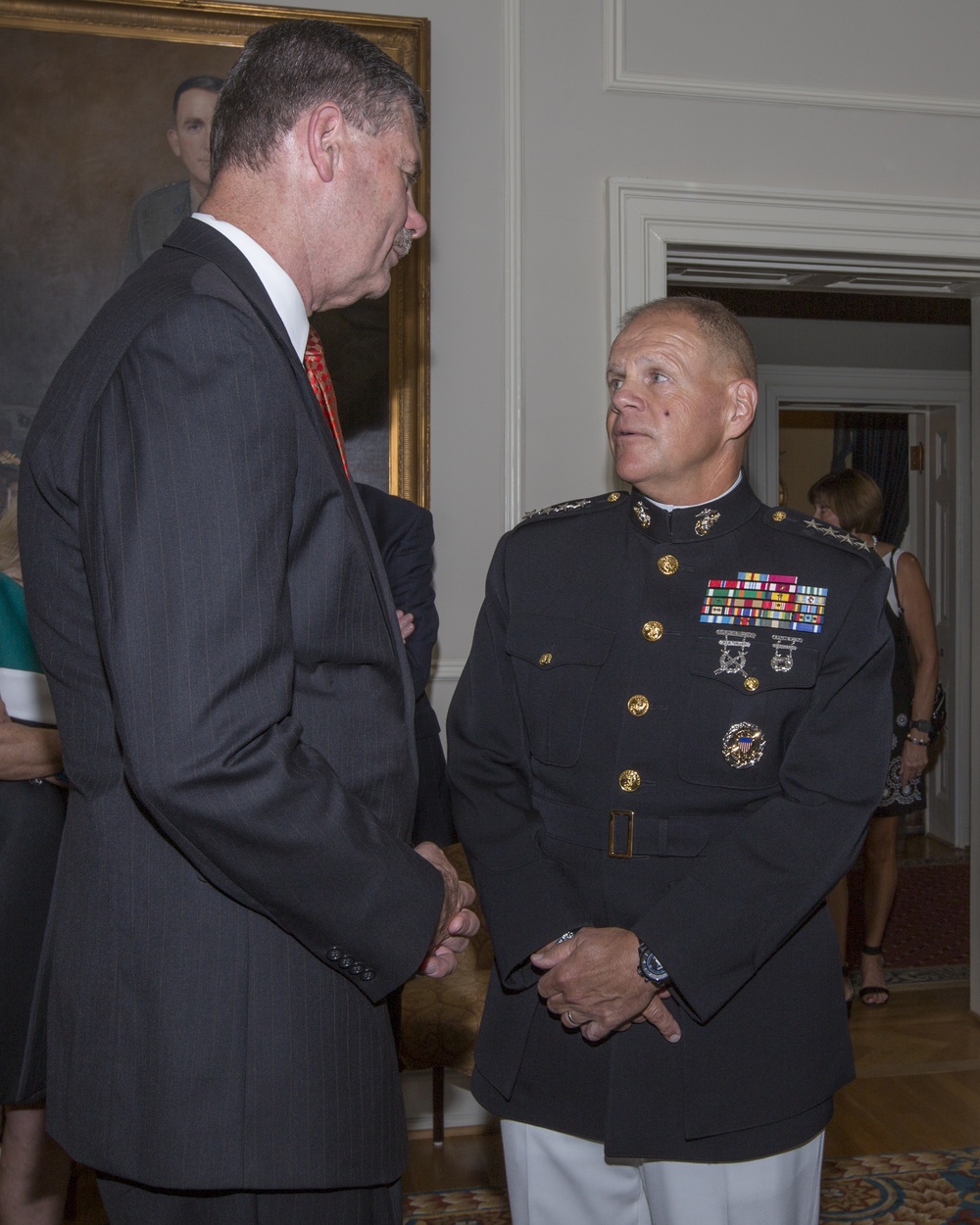 Maj. Gen. Brian D. Beaudreault Promotion to Lt. Gen.