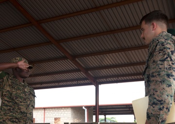 SPMAGTF-CR-AF Marines Attend Ugandan Logistics and Engineer Training Graduation