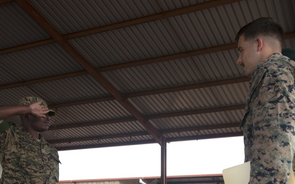 SPMAGTF-CR-AF Marines Attend Ugandan Logistics and Engineer Training Graduation