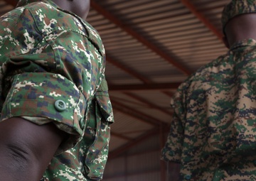 SPMAGTF-CR-AF Marines Attend Ugandan Logistics and Engineer Training Graduation