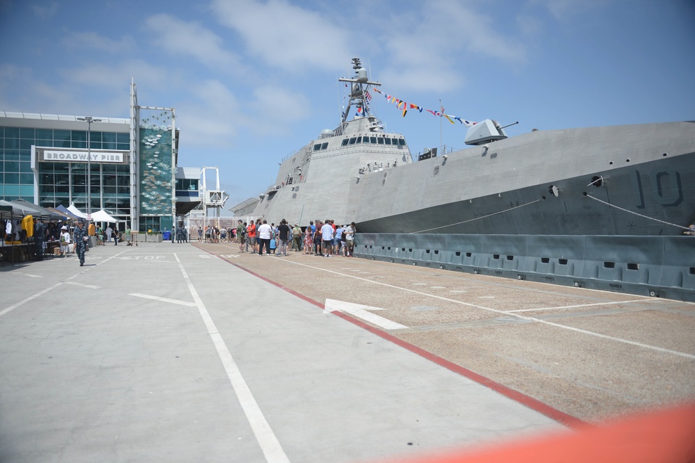USS Gabrielle Giffords (LCS-10) General Public Visitation