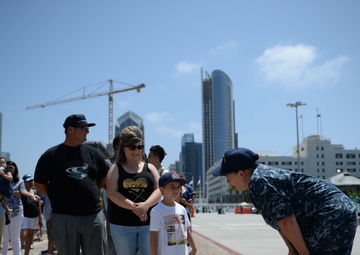 USS Gabrielle Giffords Hosts Ship Tours in San Diego