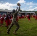 Marines Help at Lapaha Elementary School