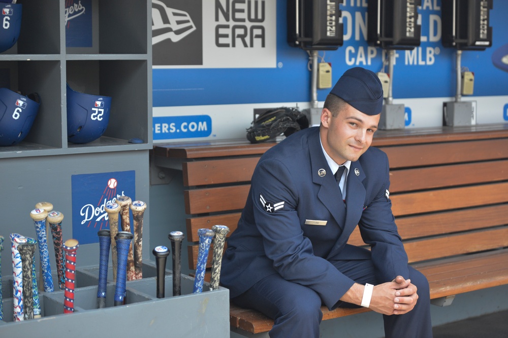 Dodgers Military Hero