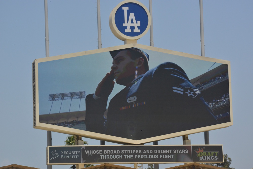 Dodgers Military Hero