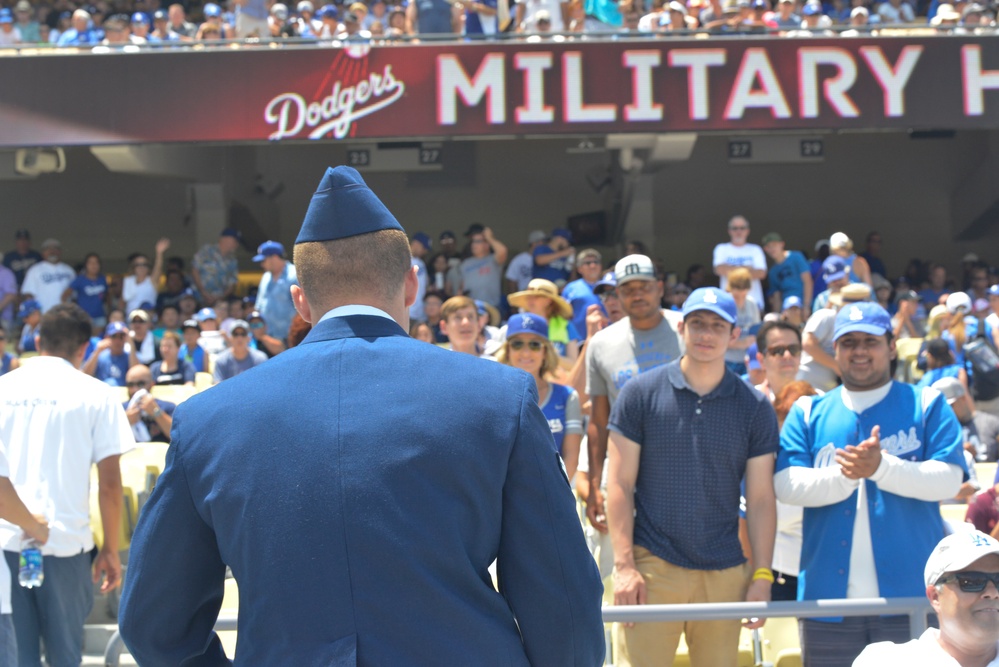 Dodgers Military Hero
