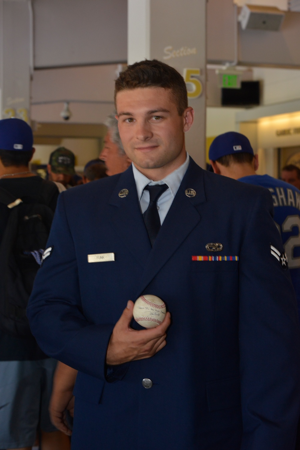 Dodgers Military Hero