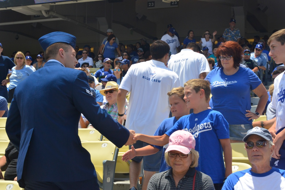 Dodgers Military Hero