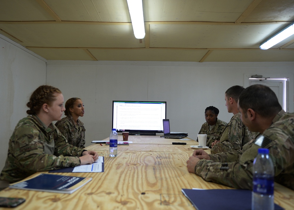 Deployed Airmen fight against sexual assault