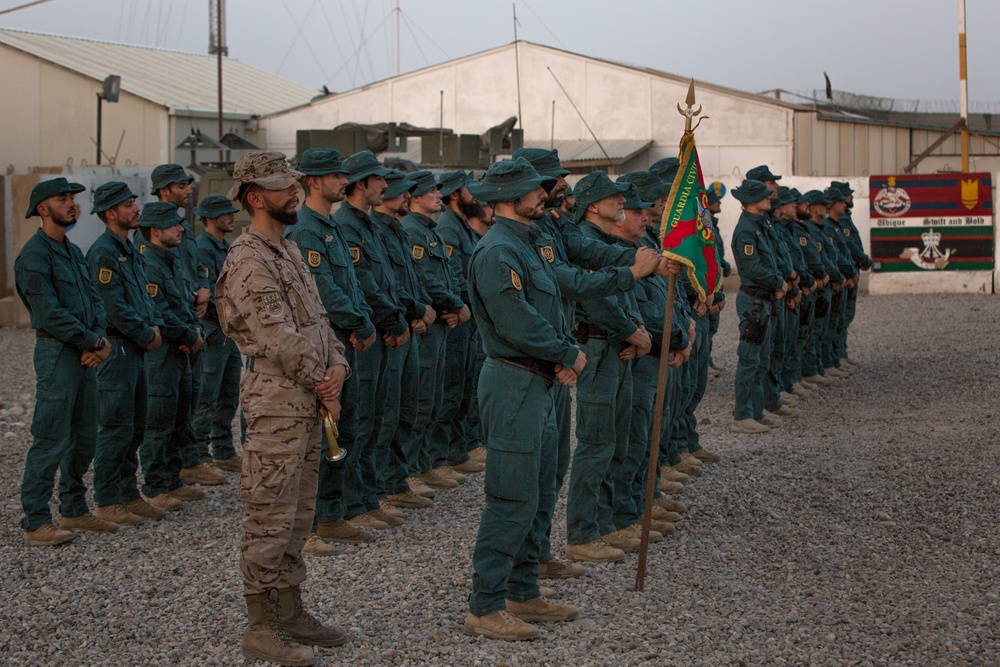 Guardia Civil GAR transfer of authority