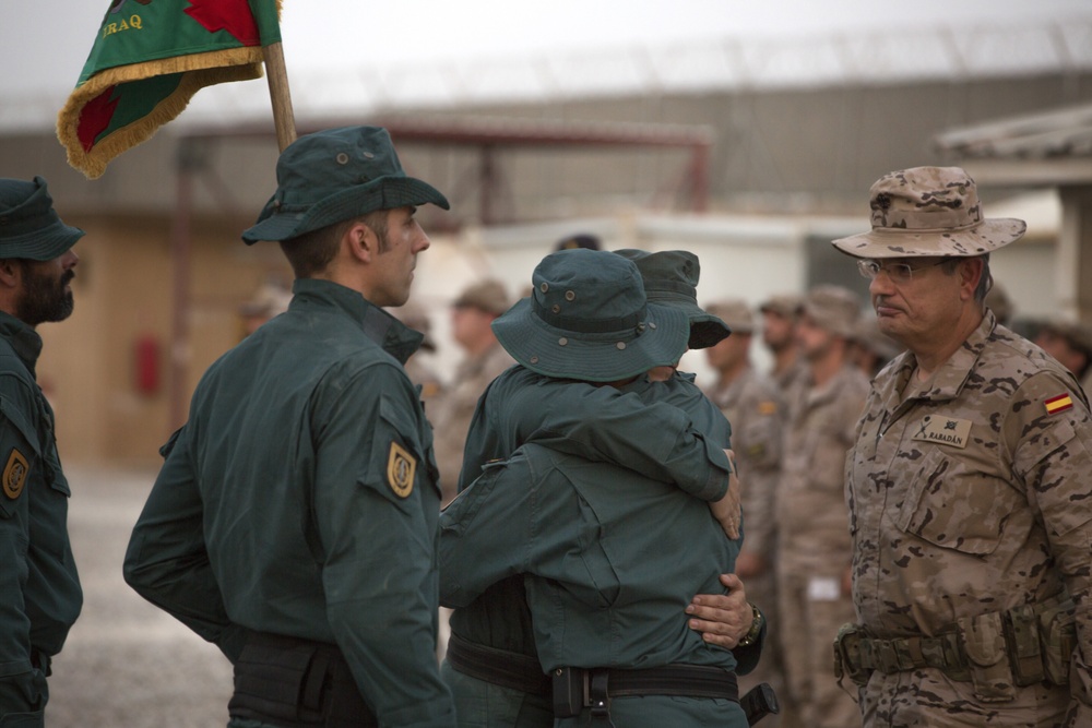 Guardia Civil GAR transfer of authority