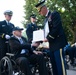 USS Arizona Survivors Participate in an Armed Forces Wreath Laying Ceremony at the Tomb of the Unknown Soldier