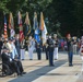 USS Arizona Survivors Participate in an Armed Forces Wreath Laying Ceremony at the Tomb of the Unknown Soldier