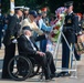 USS Arizona Survivors Participate in an Armed Forces Wreath Laying Ceremony at the Tomb of the Unknown Soldier