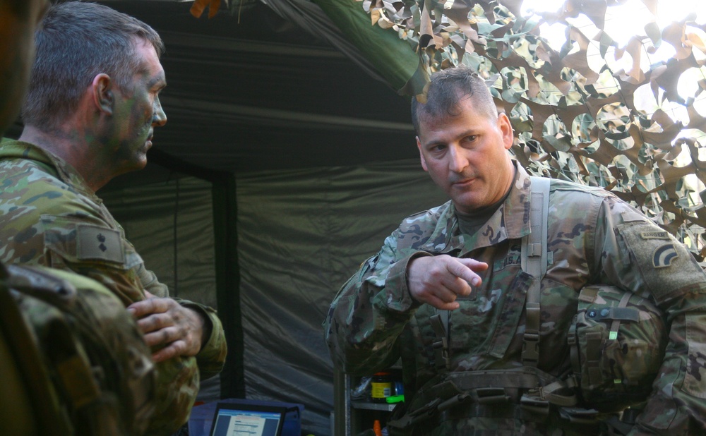 New York National Guard leader visits troops in Australia