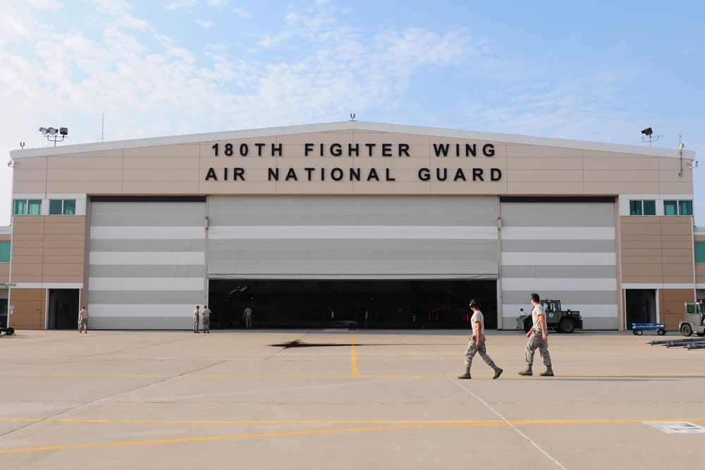 180th Fighter Wing Flightline