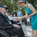 USS Arizona Survivors Participate in an Armed Forces Wreath Laying Ceremony at the Tomb of the Unknown Soldier