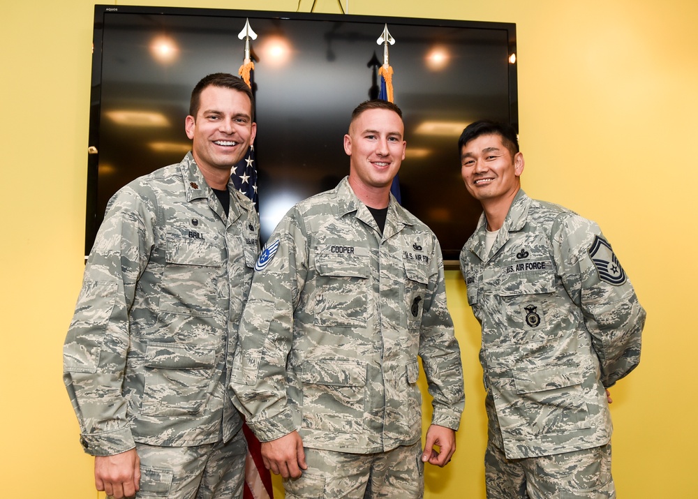 Buckley AFB celebrates Tech. Sgt. release event