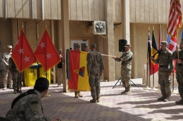 1st Armored Division transfer of authority