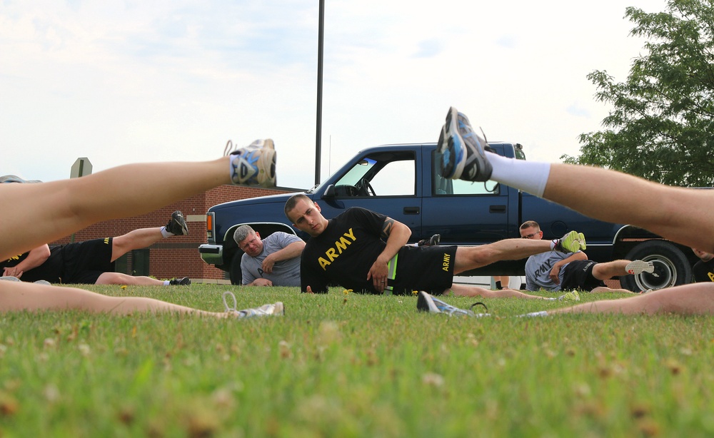 Two-week fitness camp a first for Iowa Soldiers
