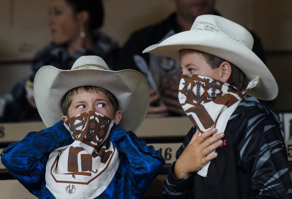 Air Force Spac Night at the rodeo