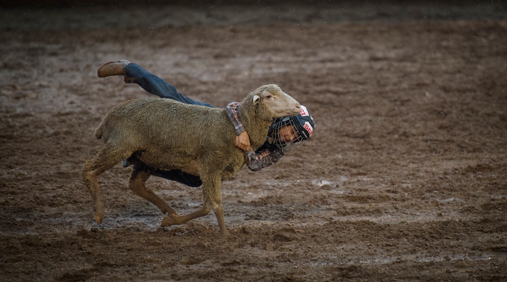 Air Force Space Night at the Rodeo