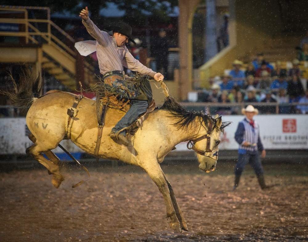Air Force Space Night at the Rodeo