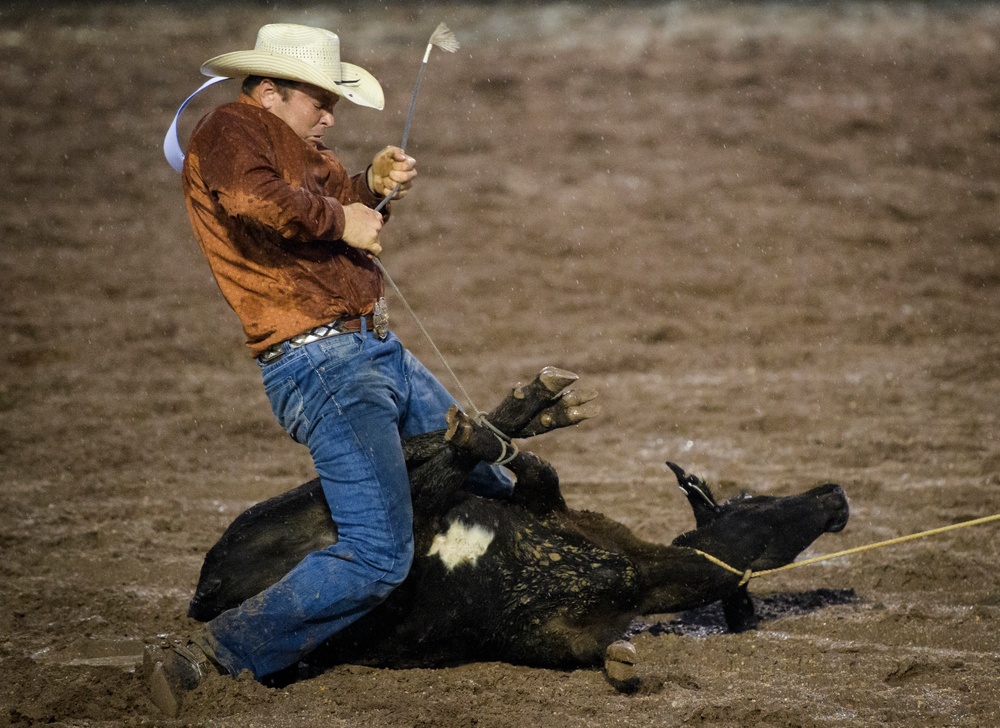 Air Force Space Night at the Rodeo