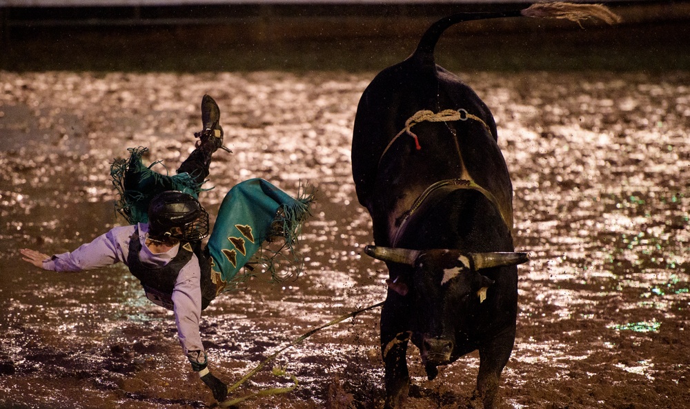 Air Force Space Night at the Rodeo
