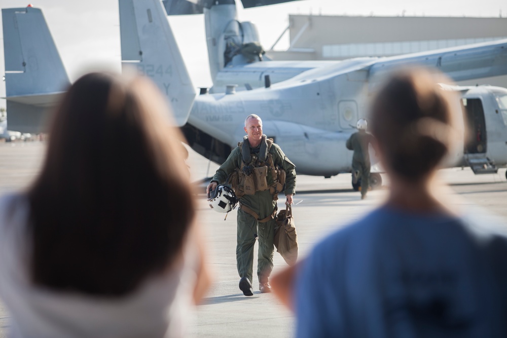 MAG-16 commanding officer flies one last time