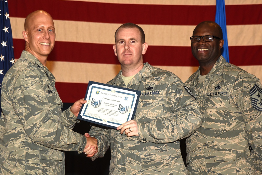 22nd ARW technical sergeant release party