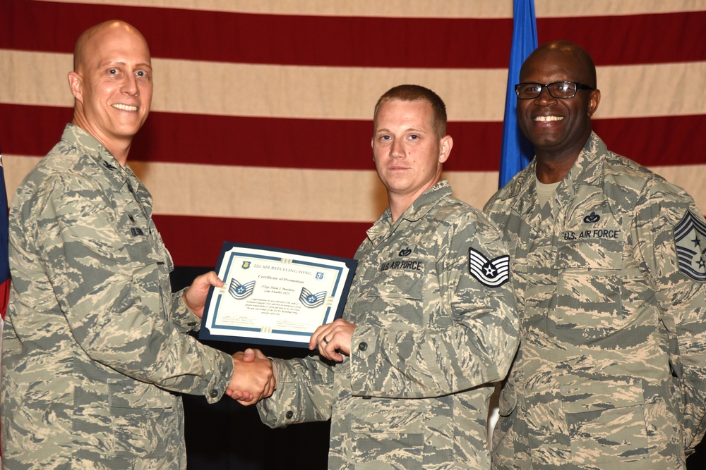 22nd ARW technical sergeant release party