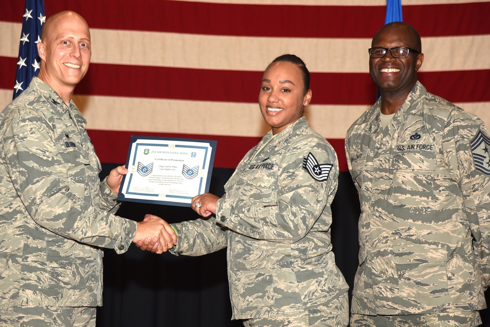 DVIDS Images 22nd ARW technical sergeant release party [Image 17 of 28]