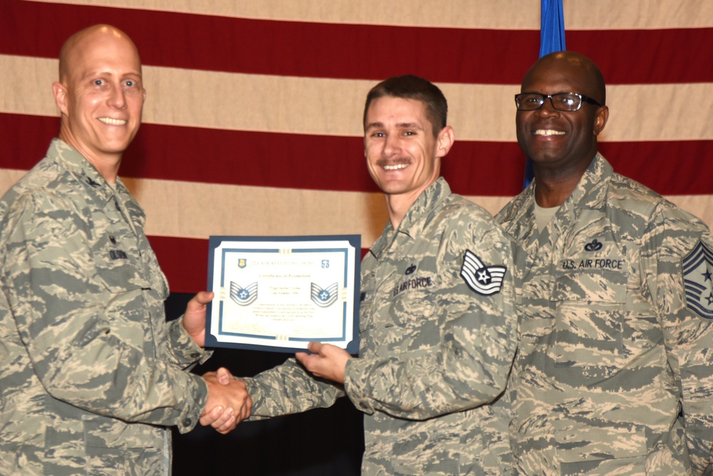 22nd ARW technical sergeant release party