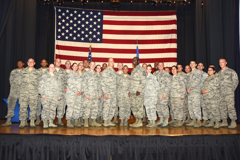 22nd ARW technical sergeant release party