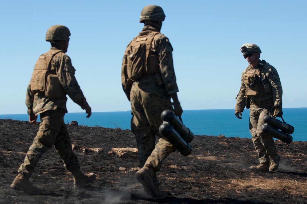 31st MEU Marines test new-to-the-Corps rocket system