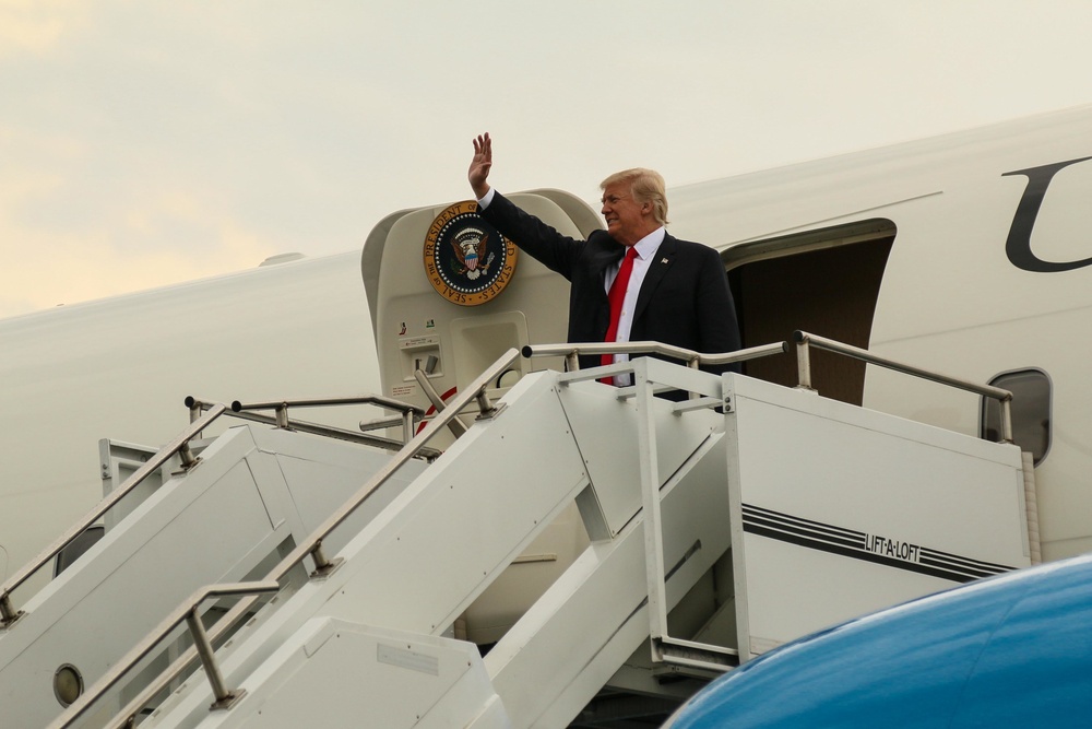 President Donald J. Trump Visits 2017 National Jamboree